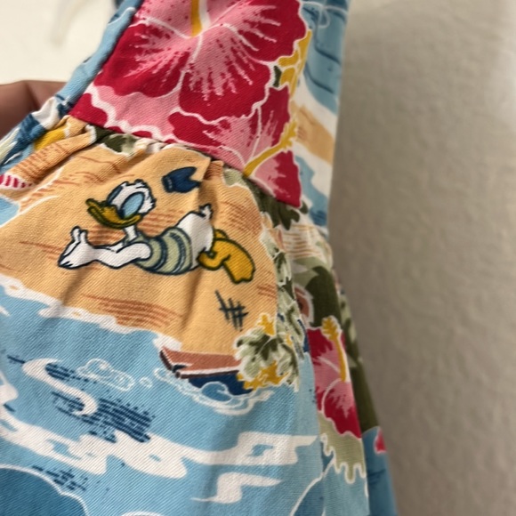 Disney Baby Girl Fit and Flare Dress Pluto Goofy Donald Daisy Mickey Mini 6-9mo - Picture 9 of 14